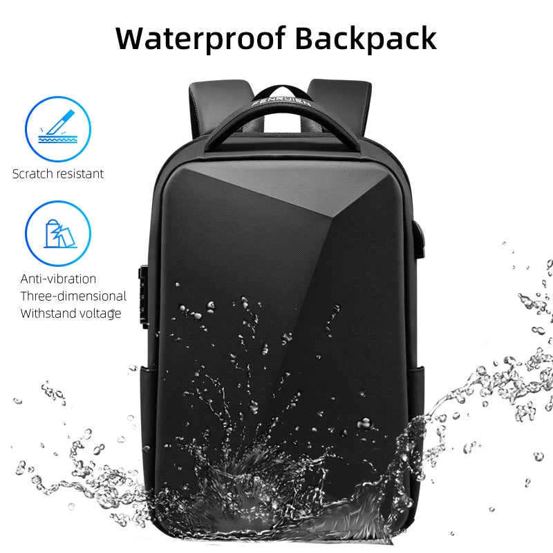 Waterproof backpack model - FENRUIEN: Geometric